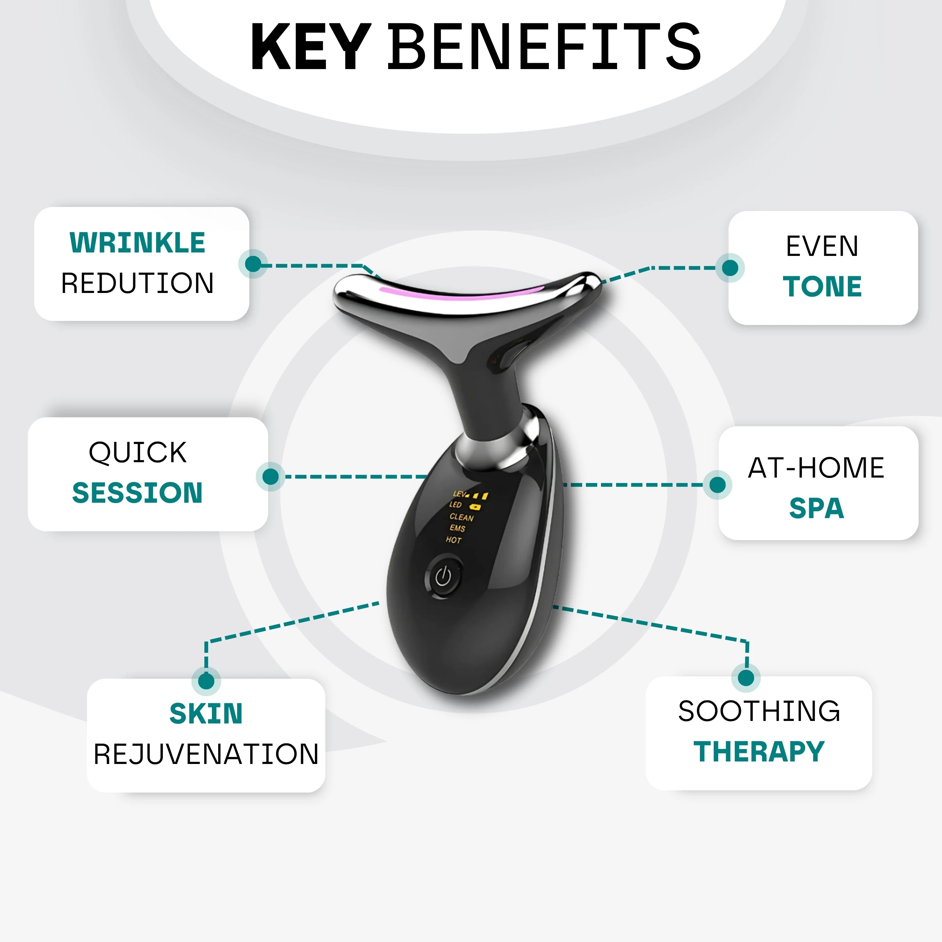 Luminé 7-in-1 LED Facial Sculptor – Elevate Your Skincare