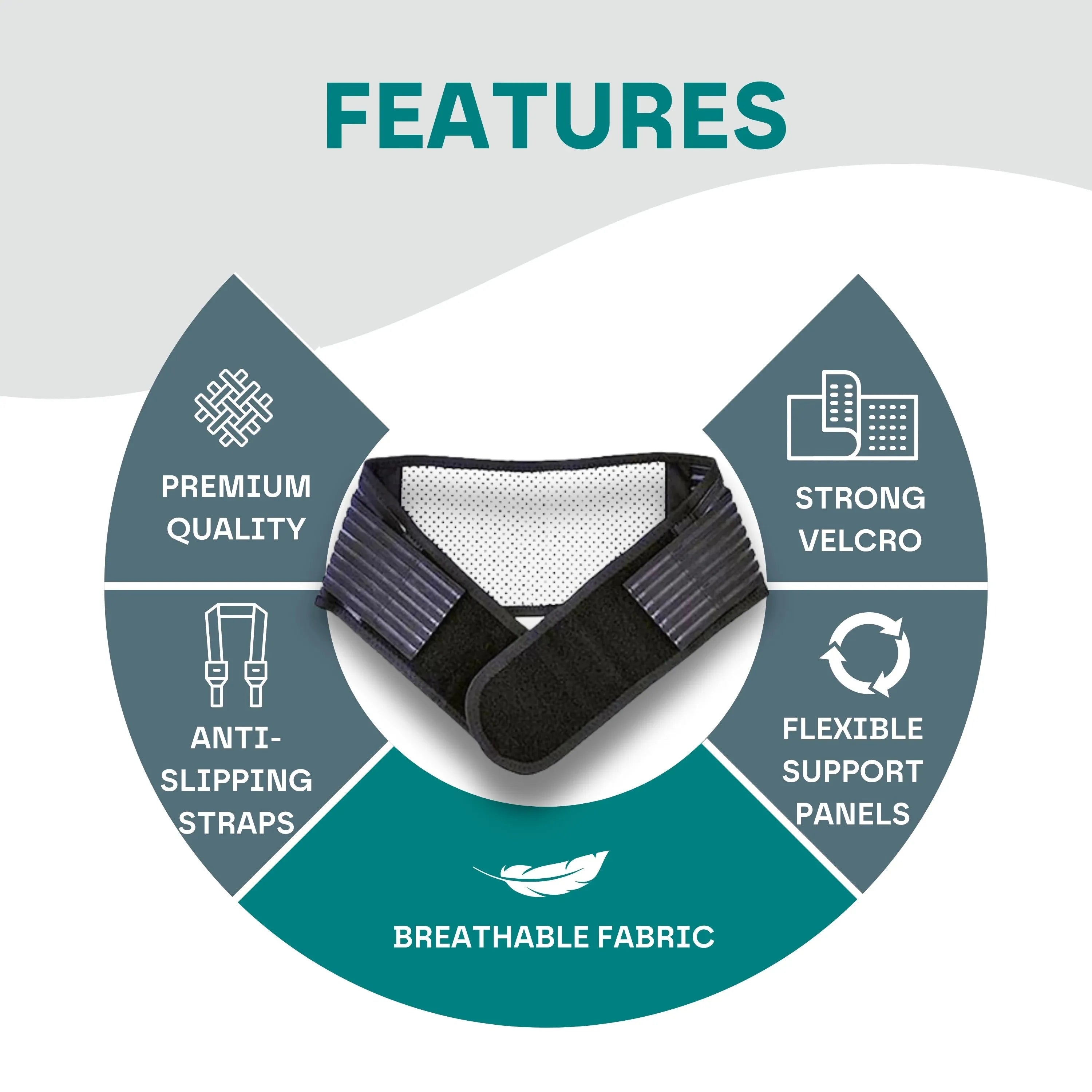 Premium Back Pain Support Belt: No More Back Pain