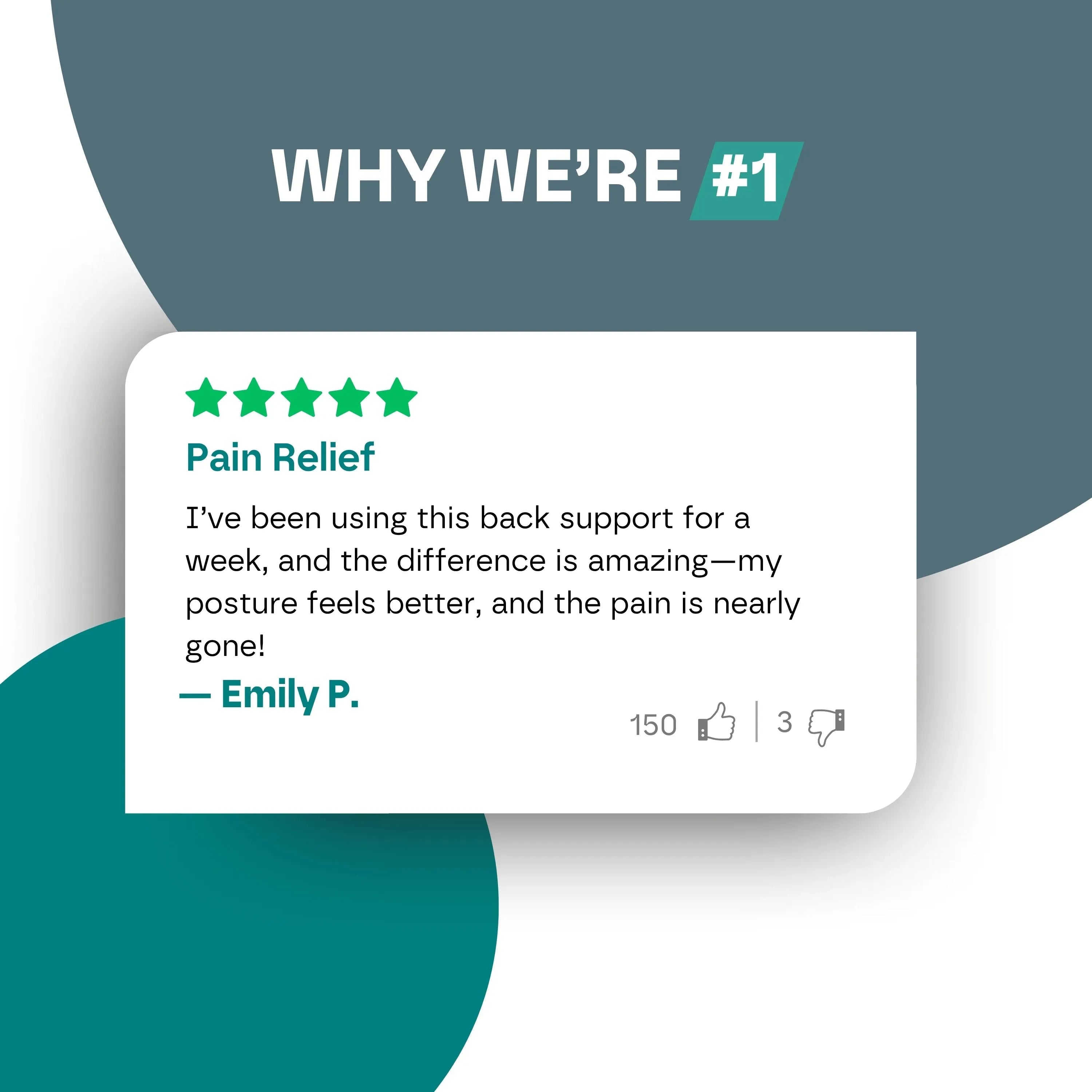 Premium Back Pain Support Belt: No More Back Pain