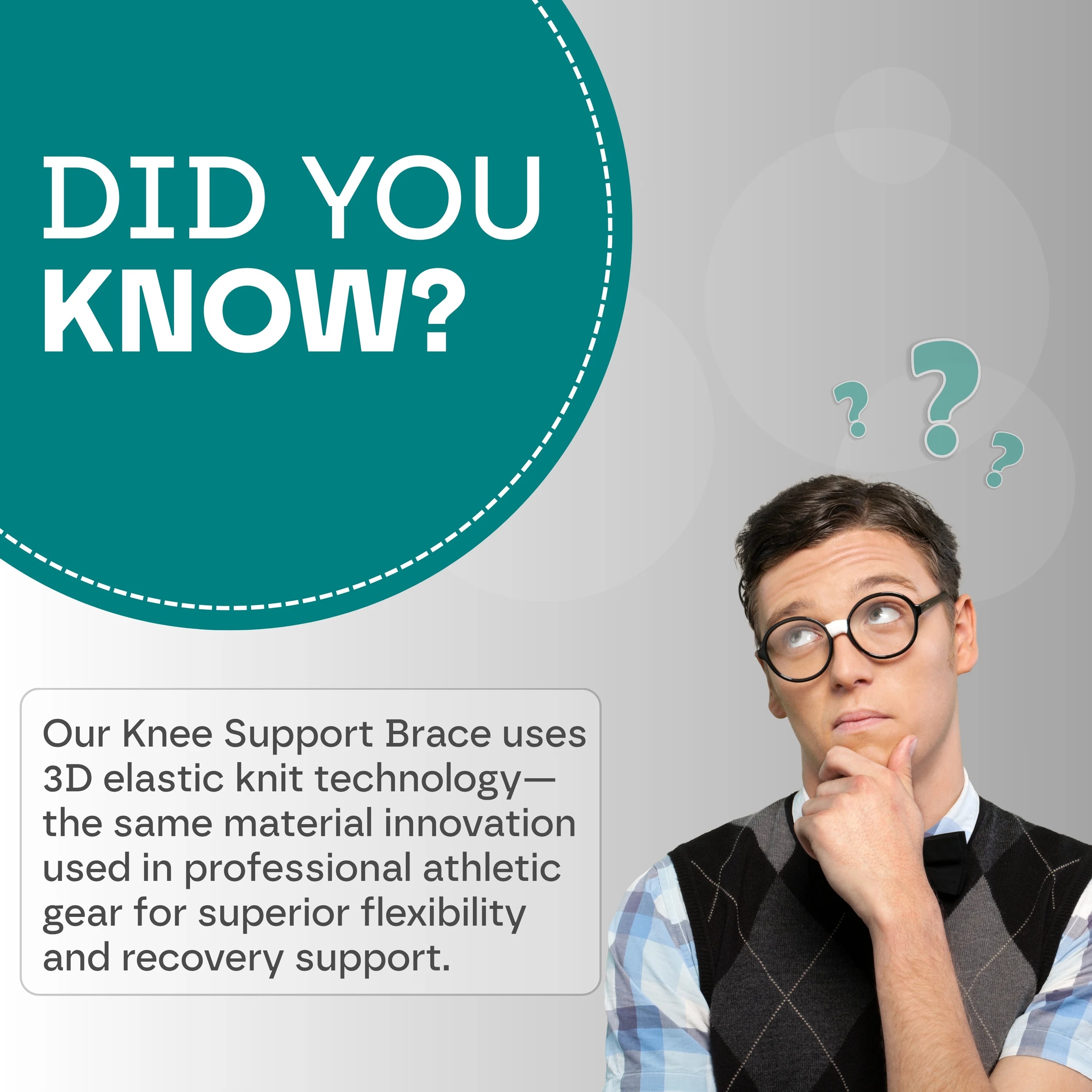 Premium Knee Support Brace: No More Knee Pain