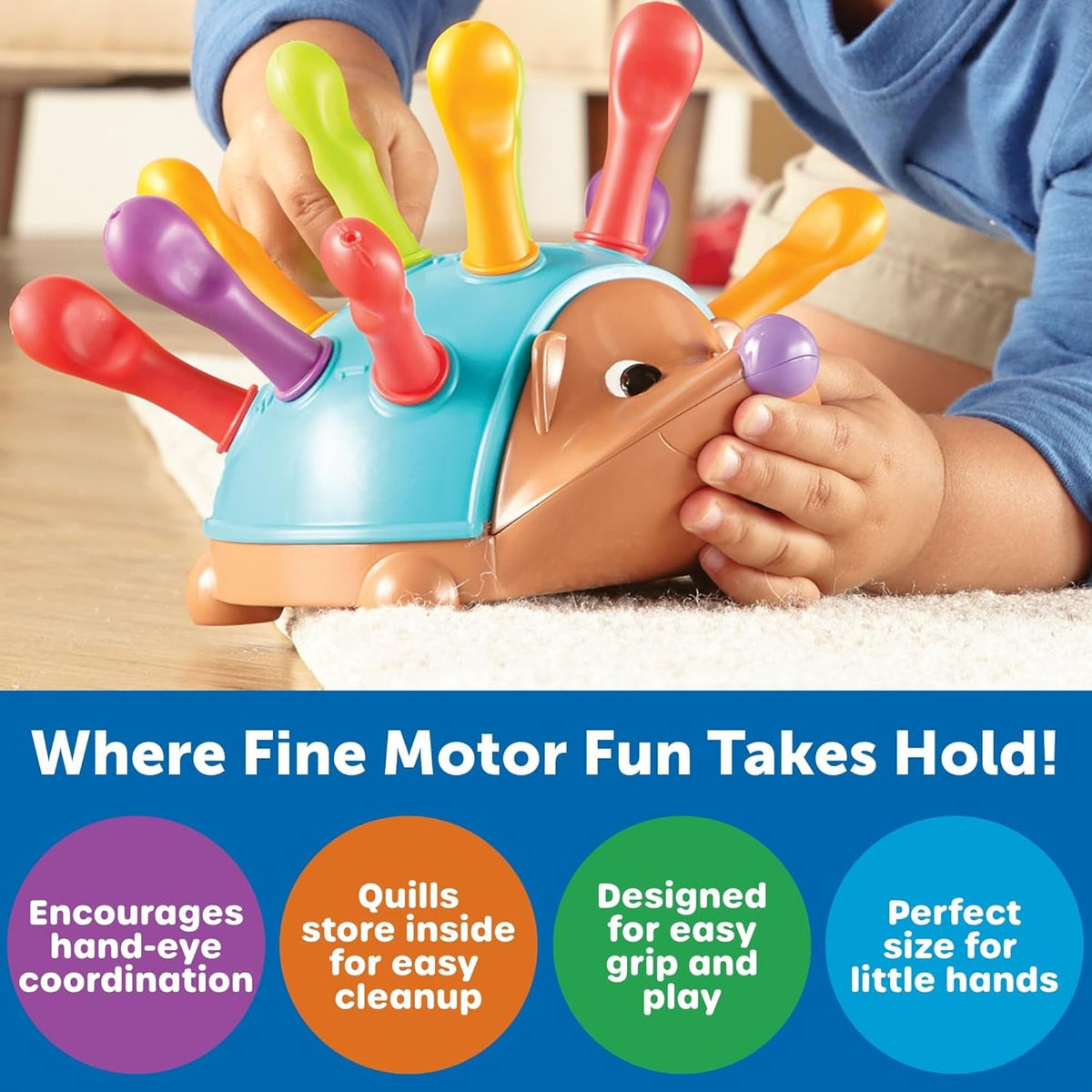 Spike the Fine Motor Hedgehog β STEM Fun & Educational Toy for Kids