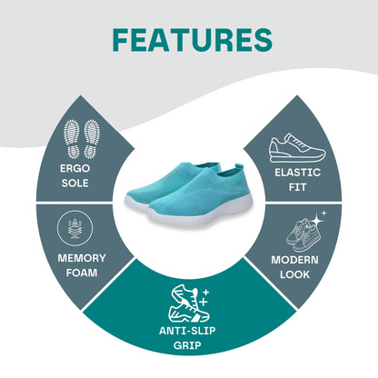 Women’s Orthopedic Slip-On Trainers – Ultimate Comfort & Support