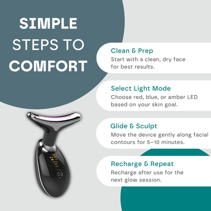 Luminé 7-in-1 LED Facial Sculptor – Elevate Your Skincare