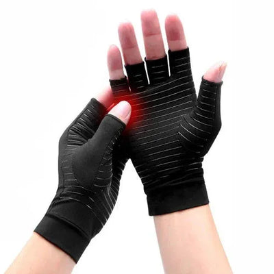 Premium Copper Infused Arthritis Gloves: No More Pain