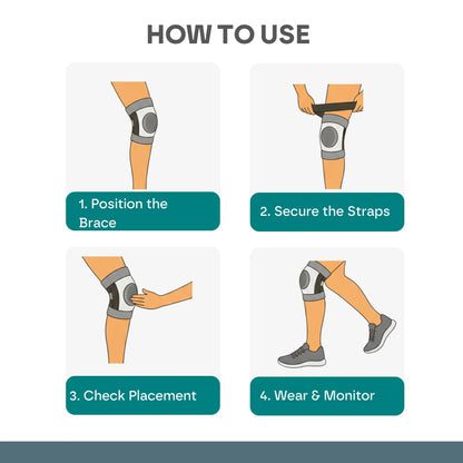 Premium Knee Support Brace: No More Knee Pain