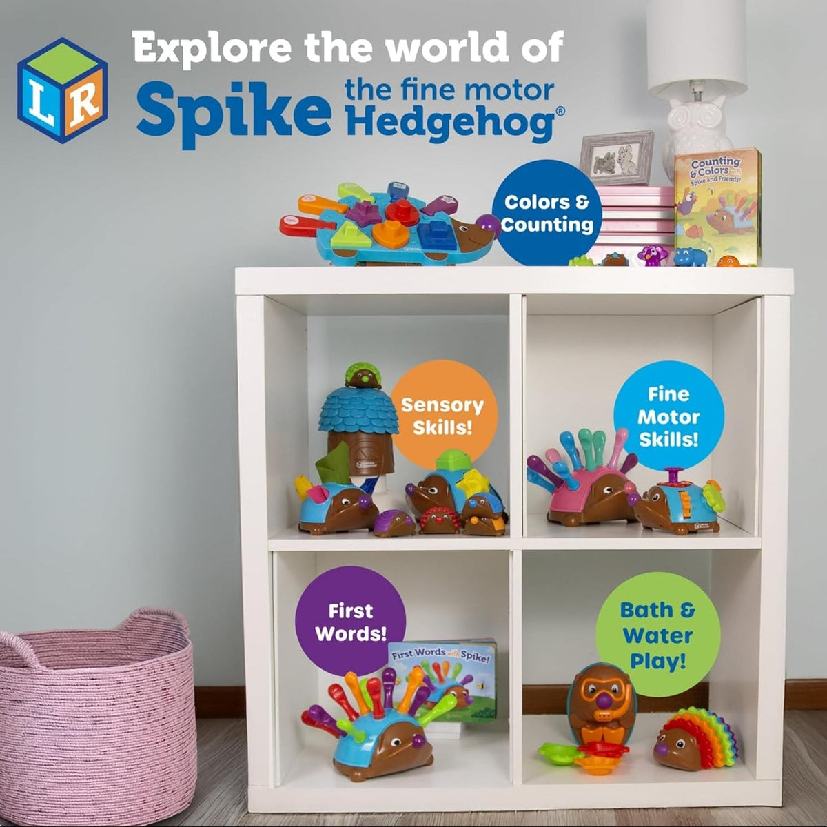 Spike the Fine Motor Hedgehog – STEM Fun & Educational Toy for Kids
