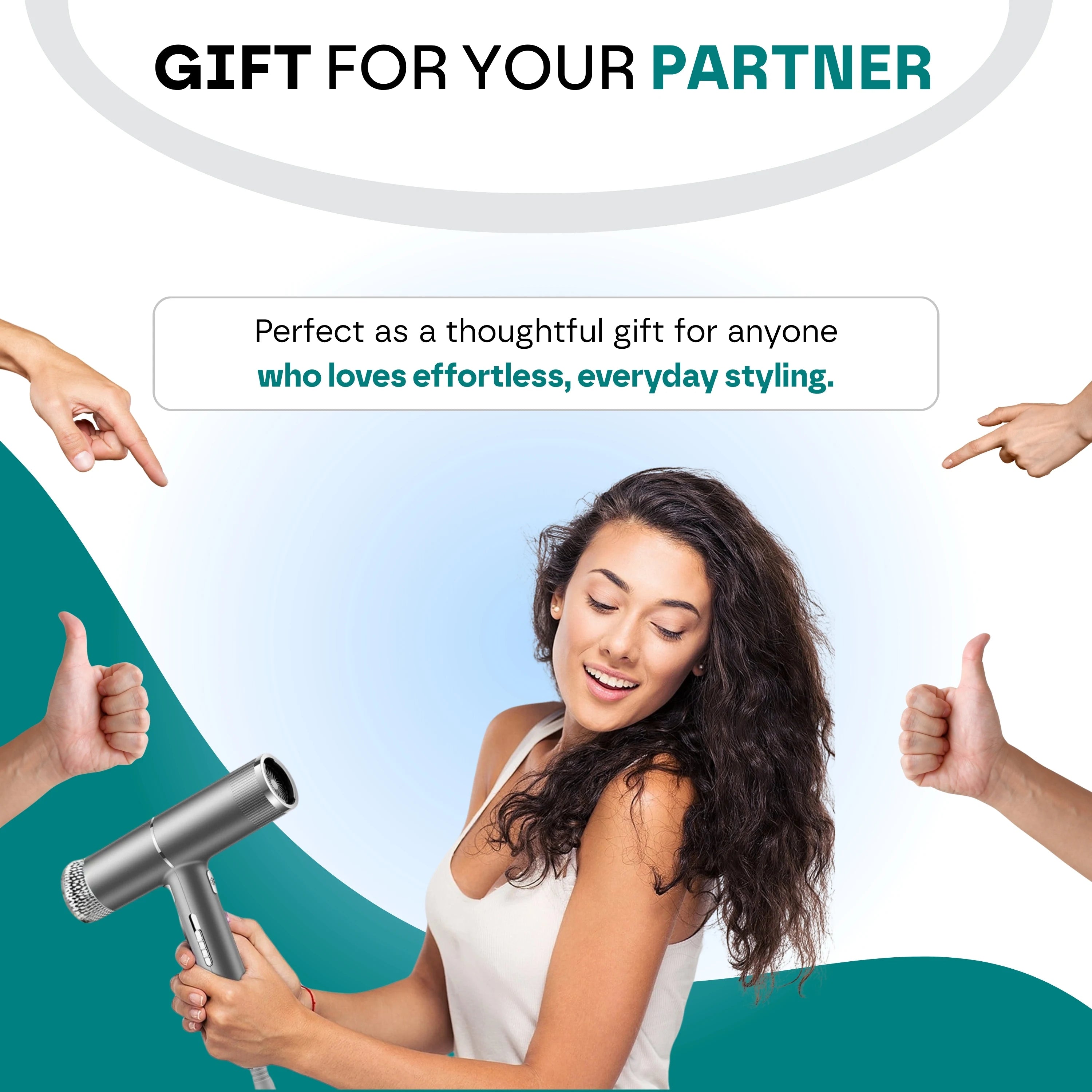 Premium & Professional Hair Dryer [Free 1 Year Warranty]