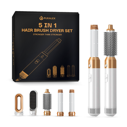 Premium 5 in 1 Hair Styler Pro V2 [Auto Curler & 1 Year Warranty]