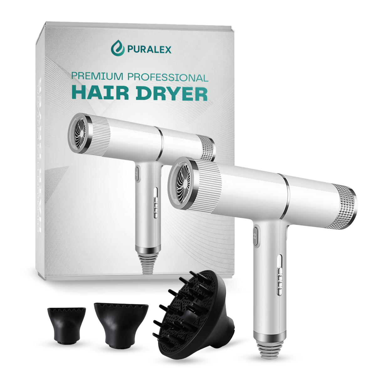 Premium & Professional Hair Dryer [Free 1 Year Warranty]