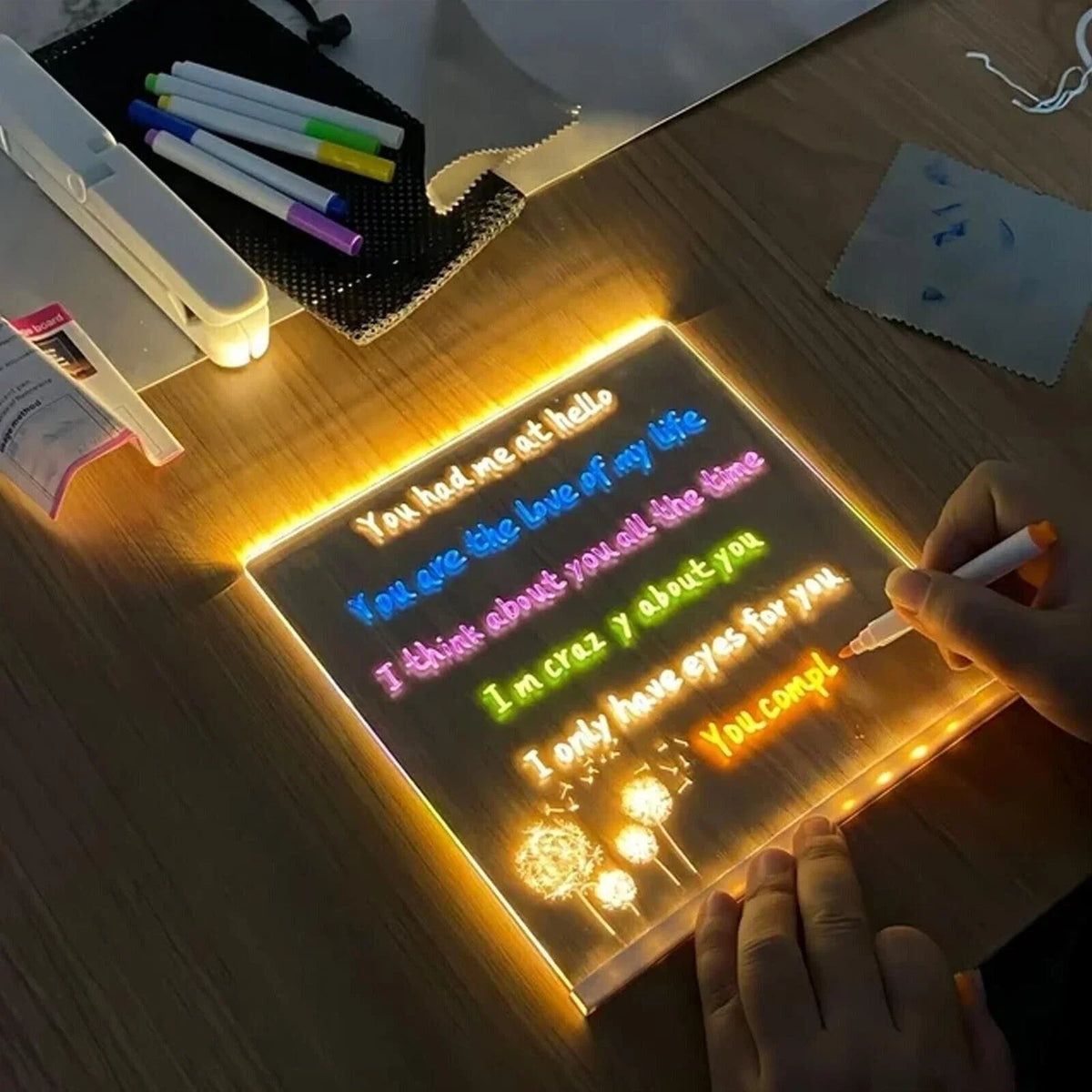 Interactive LED Message Board - Amazing Gift