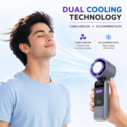 Puralex Portable Turbo Fan with Cooling Plate